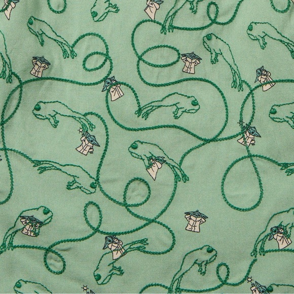 EUC Her Universe Star Wars The Mandalorian Grogu Plus Size Midi Skirt - Picture 3 of 12